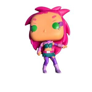 Funko Pop 609 Starfire Teen Titans Go Vinyl Figure Orange Pink Green OOB